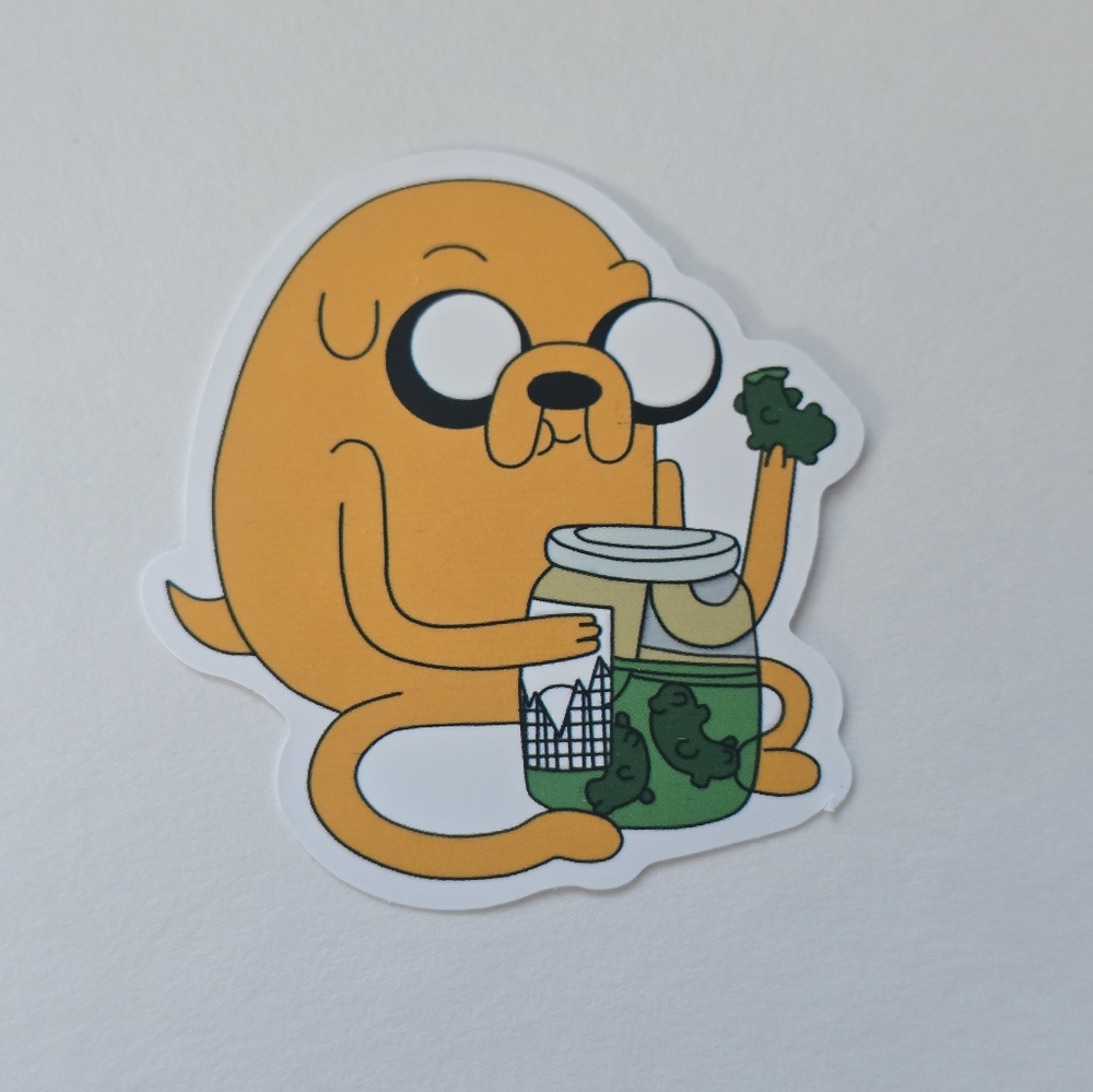 10/$10  Adventure Time Jake the Dog Sticker